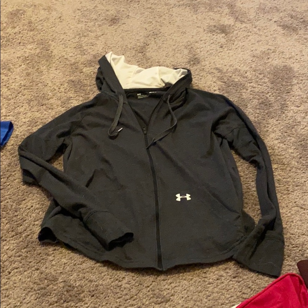 Under armour zip up